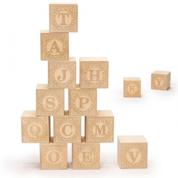 cubes en bois jouet