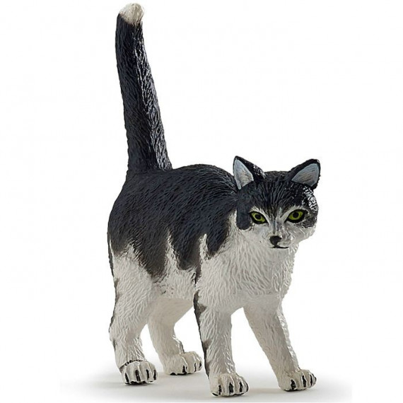 Chat Noir Et Blanc Figurine Papo 54041