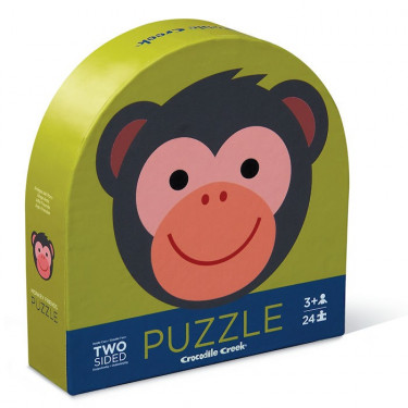 DJECO - Puzzle silhouette Coco le Toucan 24 mcx - 2 à 4 ans - JEUX, JOUETS  -  - Livres + cadeaux + jeux