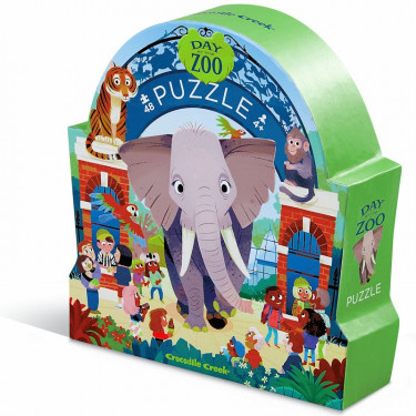 Puzzle enfant 4 ans - Puzzle 36 pièces DJECO, Cocodile Creek - Jouets et  Merveilles
