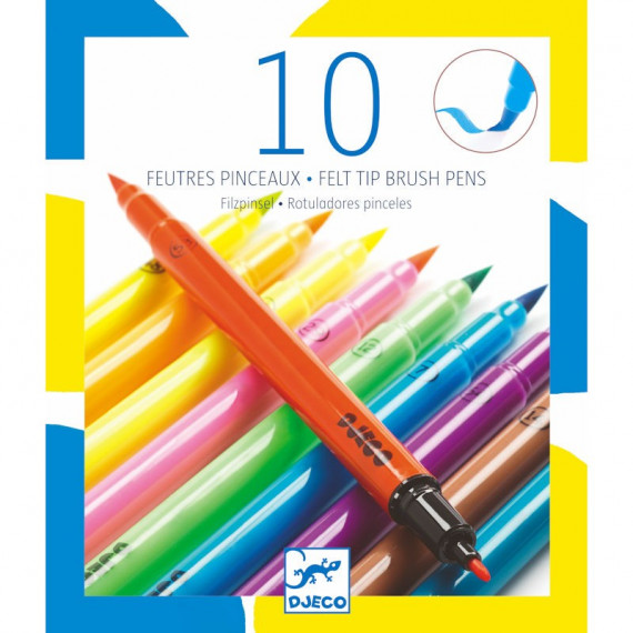 Acheter 6 stylos gel pailletés Djeco - Djeco