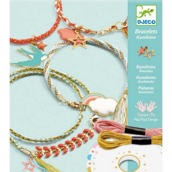 Alex - Loisirs Créatifs - Kit de bracelets brésiliens à tisser