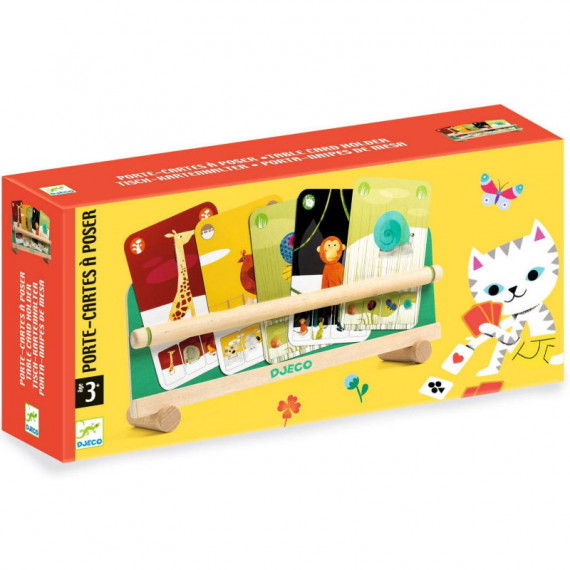 DJECO DJ05997 05997 Porte-Cartes pour Enfant 3Y+ Multicolore : :  Jeux et Jouets