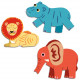 Gommettes autocollantes "Animaux de la savane" Stickers pour enfants Djeco 59