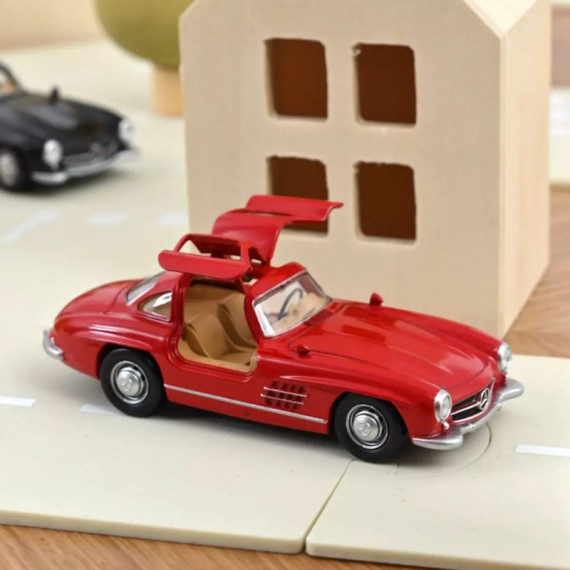 Mercedes-Benz 300 SL 1954 Rouge pompier Norev 1/43