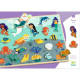 Puzzle en bois 'Puzzlo Sea' 22 pcs DJECO 1833