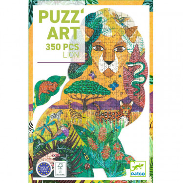 Puzzle Puzz'Art Lion 350 pcs DJECO 7660