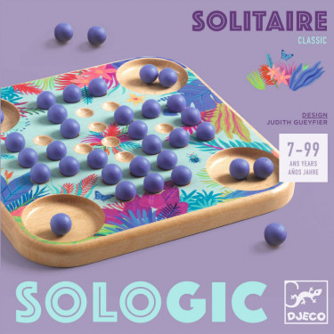 SOLITAIRE - Jeu Sologic de DJECO 0813