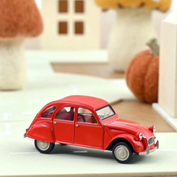 Citroën 2CV 1978 Rouge Géranium - Voiture Norev 1/43