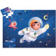 Un astronaute dans la lune, puzzle 36 pcs silhouette DJECO 7301