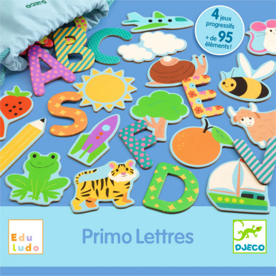 Primo Lettres - jeu Eduludo DJECO 8252