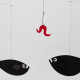 Mobile en papier "Banc de poissons" Flensted Mobiles