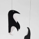 Mobile en papier "La parade des pingouins" Flensted Mobiles