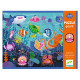 Puzzle géant "Sous la mer" 24 + 8 pièces DJECO 7166