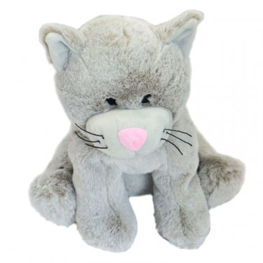 Peluche bouillotte Chat déhoussable Warmies Cozy Soframar