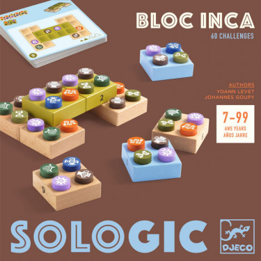 BLOC INCA - Jeu Sologic de DJECO 0818