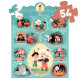 Story puzzle Djeco Pinocchio 54 pcs DJECO 7052