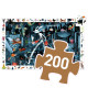 Night city, Puzzle observation 200 pcs DJECO 7461