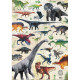 Puzzle dinosaures 500 pcs Muséum national Histoire naturelle VILAC 9625