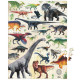 Puzzle dinosaures 500 pcs Muséum national Histoire naturelle VILAC 9625