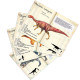 Puzzle dinosaures 500 pcs Muséum national Histoire naturelle VILAC 9625