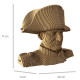 Puzzle sculpture 3D en carton - Napoléon Bonaparte - Cartonic