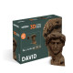 Puzzle sculpture 3D en carton - David de Michel-Ange - Cartonic