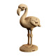 Puzzle sculpture 3D en carton - Flamant rose - Cartonic