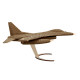 Puzzle sculpture 3D en carton - F16 Fighting Falcon - Cartonic