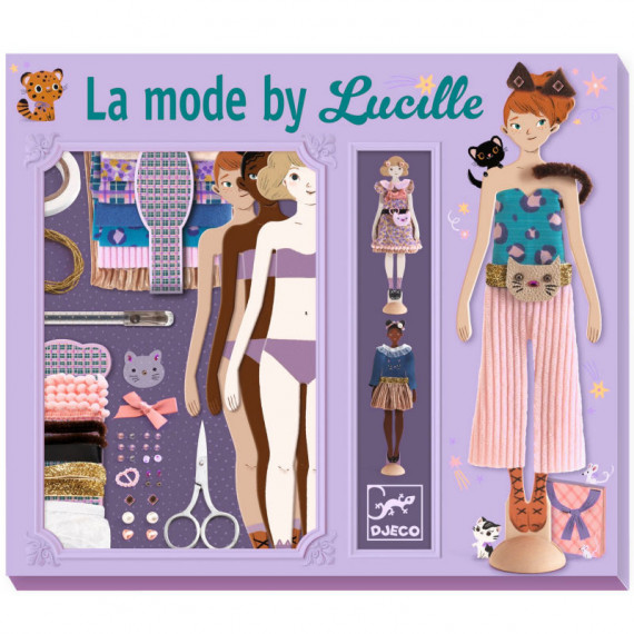 Coffret atelier de mode "La mode by Lucille" DJECO 9334