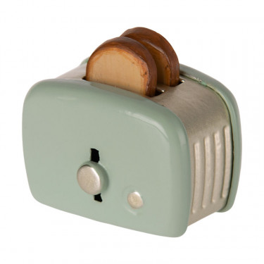 Toaster miniature en métal pour souris Maileg