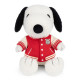 Peluche Snoopy assis avec son blouson universitaire - 20cm