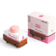 Macaron Van voiture Candylab TOYS - Rose framboise