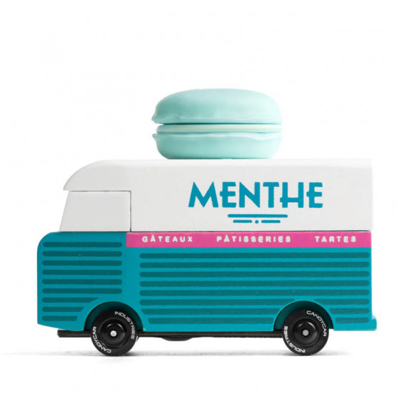 Macaron Van voiture Candylab TOYS - Vert menthe