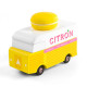 Macaron Van voiture Candylab TOYS - Jaune citron