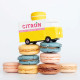 Macaron Van voiture Candylab TOYS - Jaune citron