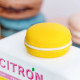 Macaron Van voiture Candylab TOYS - Jaune citron