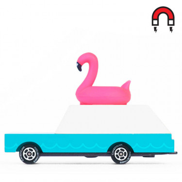 Voiture Candylab TOYS - Bouée flamant rose