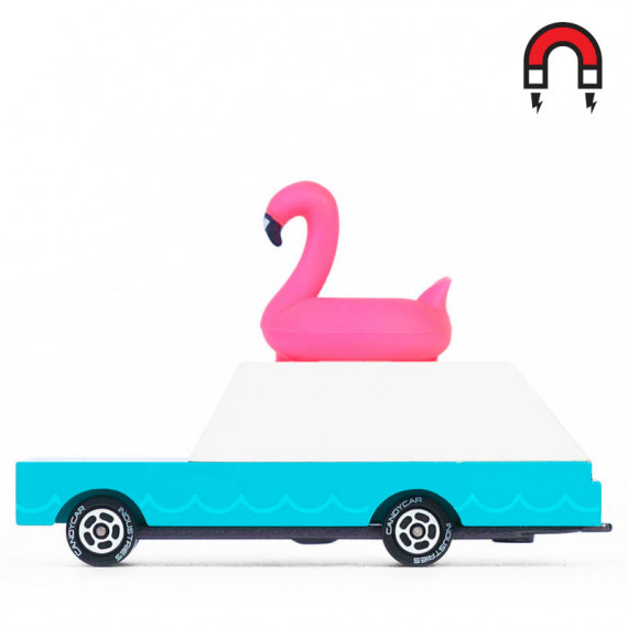 Voiture Candylab TOYS - Bouée flamant rose