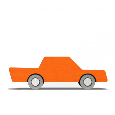 Voiture en bois Waytoplay orange "Back and Forth"