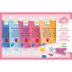 6 tubes de peinture à doigts pour enfant - couleurs "sweet" DJECO 9000