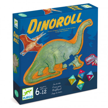 Dinoroll, jeu de dés DJECO 0822