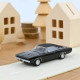 Dodge Charger 1968 Noir - Voiture Norev 1/43