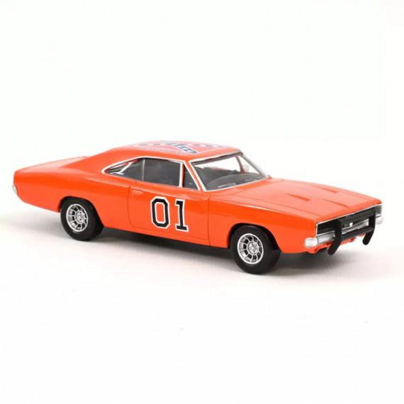 Dodge Charger orange 1969 General Lee - Voiture Norev 1/43