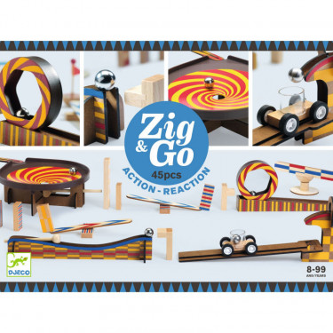 ZIG & GO - 45 pièces DJECO 5643