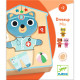 Dressup-mix, 6 puzzles 3 pièces DJECO 1678