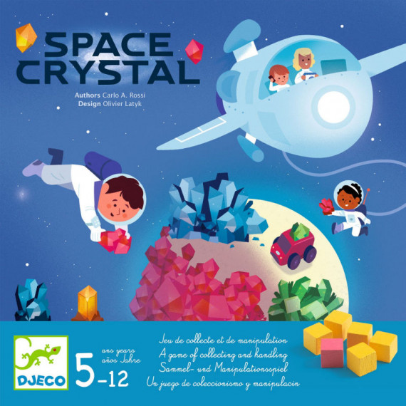 Space Crystal, jeu de société pour enfant DJECO 0821