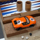 Voiture Playforever mini Ken Gibson orange