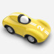 Voiture Playforever Le Mans jaune 'SPEEDY'