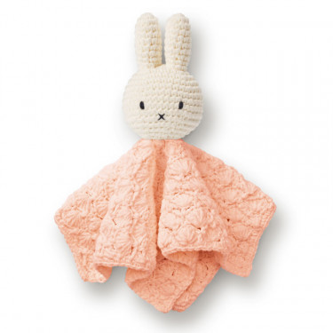 Doudou Miffy en crochet - Just Dutch - rose pastel